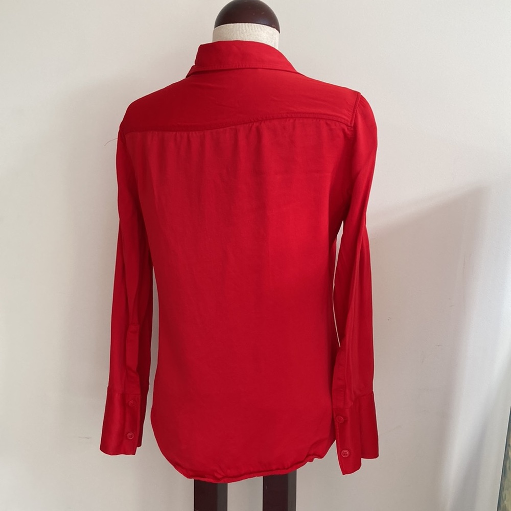•Zara• Red button down - Picture 3 of 4